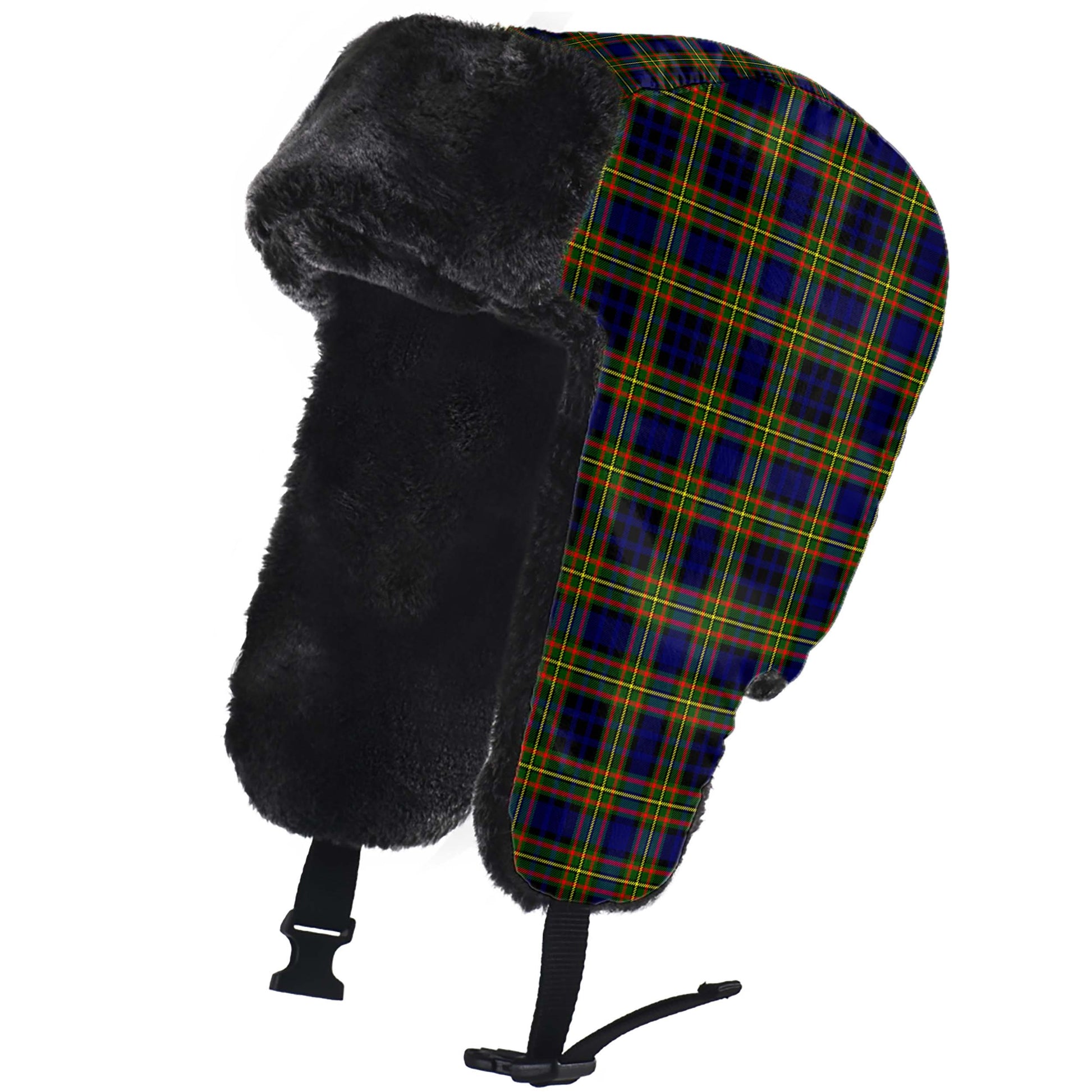 Clelland Modern Tartan Winter Trapper Hat - Tartanvibesclothing