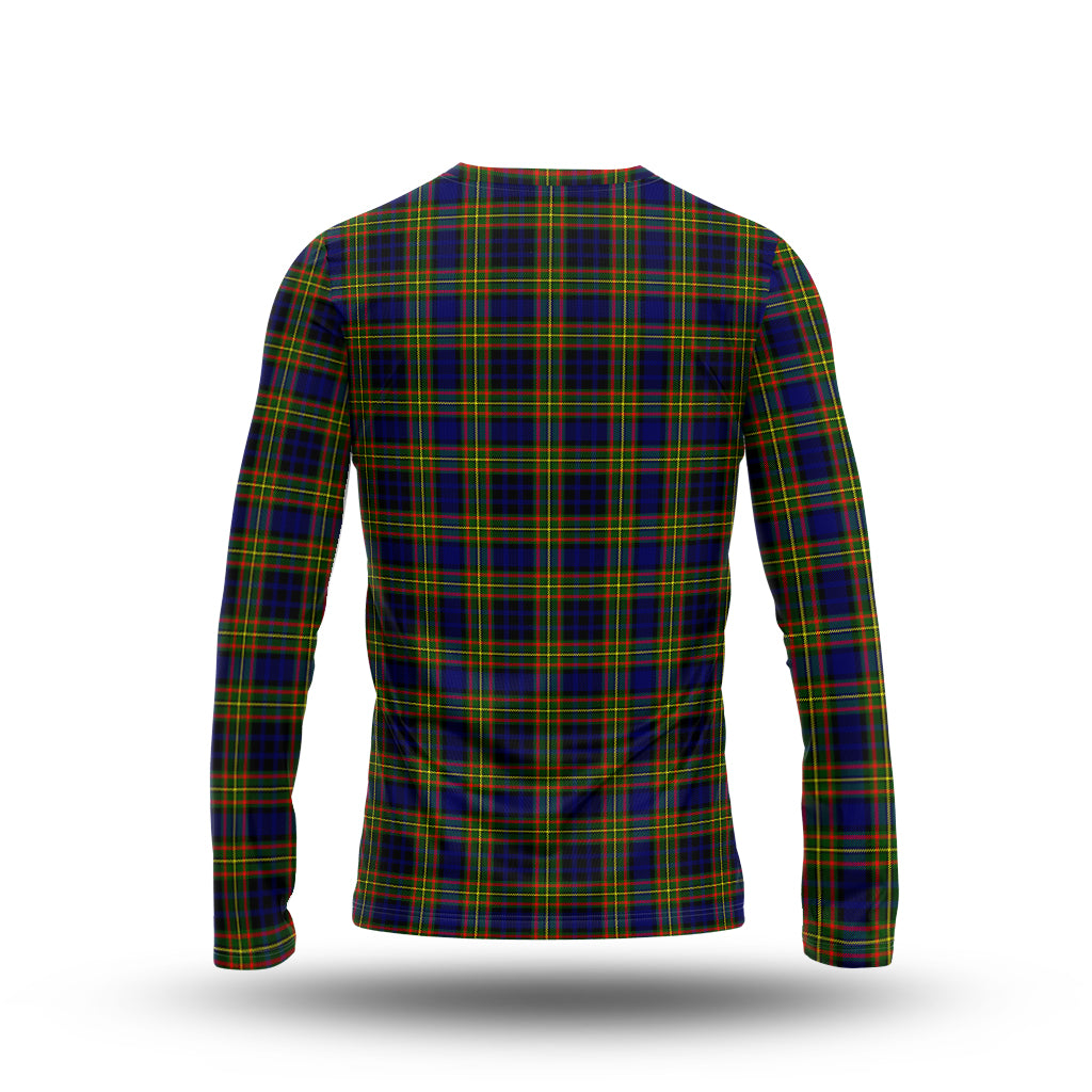 clelland-modern-tartan-long-sleeve-t-shirt-with-family-crest