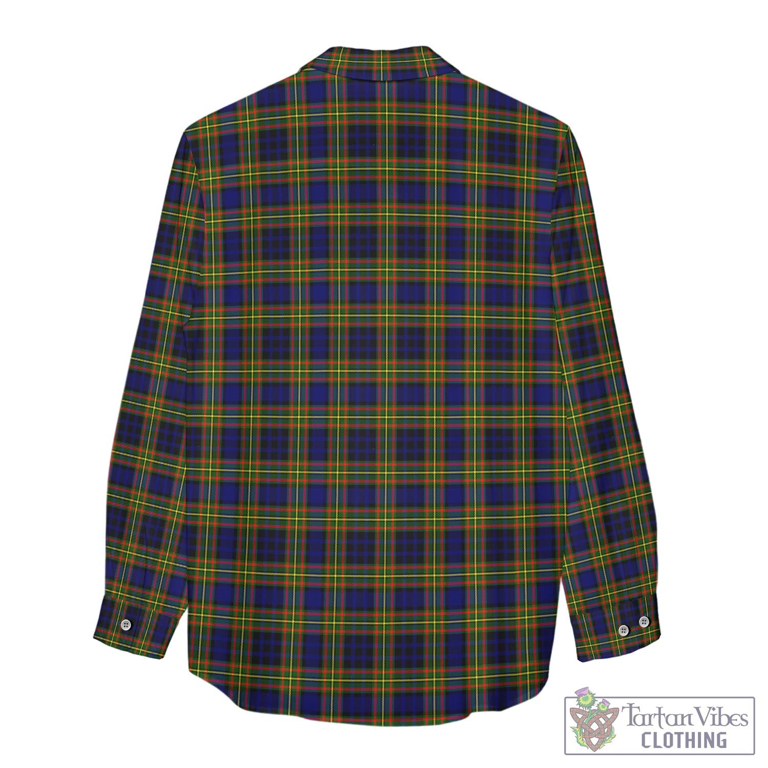 Clelland Modern Tartan Womens Casual Shirt