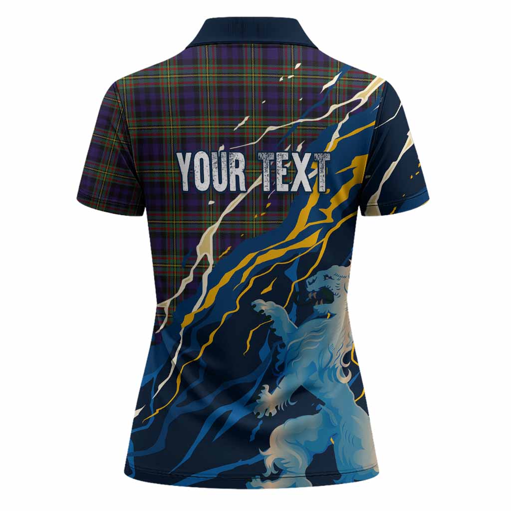 Clelland Scotland Tartan Women Polo Shirt WC2026 Football - We'll Be Coming