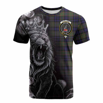 Clelland Tartan Cotton T-shirt Roaring Lion Heritage