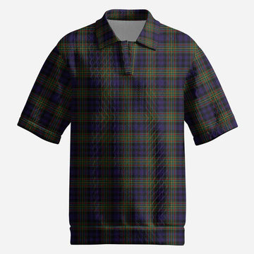 Clelland Tartan Men’s Polo Sweater Top
