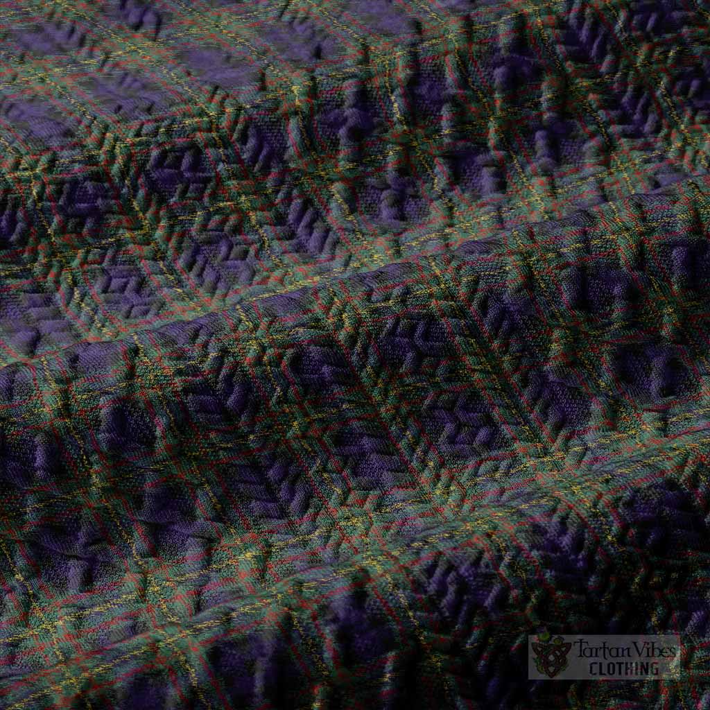 Clelland Tartan Men’s Polo Sweater Top with Family Crest