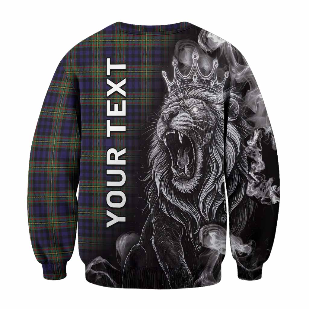Clelland Tartan Sweatshirt Roaring Lion Heritage