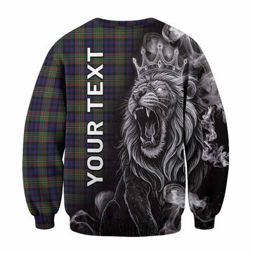 Clelland Tartan Sweatshirt Roaring Lion Heritage