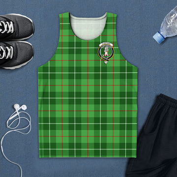 Clephane (Clephan) Tartan Mens Tank Top with Family Crest 5XL - Tartan Vibes Clothing