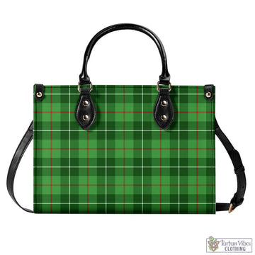 Clephane (Clephan) Tartan Luxury Leather Handbags L - Tartan Vibes Clothing