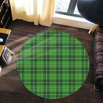 Clephane (Clephan) Tartan Round Rug Premium Round Rug - Tartan Vibes Clothing