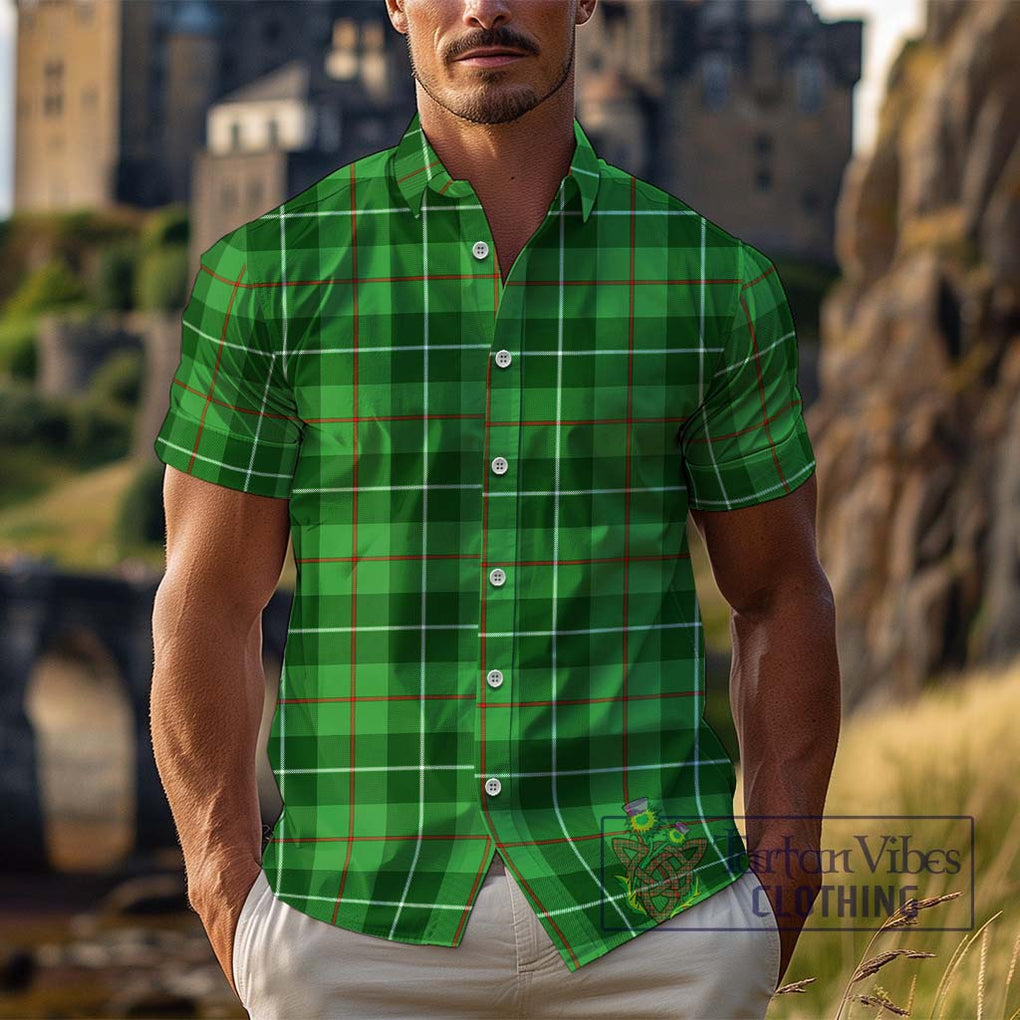 Clephane (Clephan) Tartan Cotton Hawaiian Shirt Kid - Tartan Vibes Clothing
