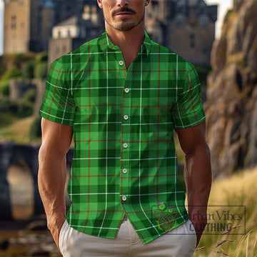 Clephane (Clephan) Tartan Cotton Hawaiian Shirt Kid - Tartan Vibes Clothing