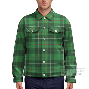 Clephane (Clephan) Tartan Unisex Lapel Cotton Jacket Unisex - Tartan Vibes Clothing