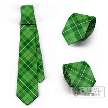 Clephane (Clephan) Tartan Classic Necktie Cross Style Necktie One Size - Tartan Vibes Clothing