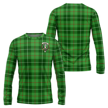 Clephane (Clephan) Tartan Long Sleeve T-Shirt with Family Crest Unisex - Tartan Vibes Clothing