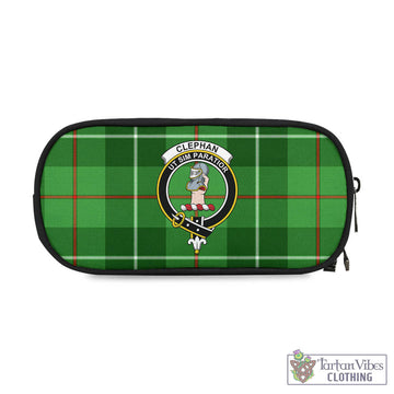 Clephane (Clephan) Tartan Pen and Pencil Case with Family Crest One Size 4.13*8.74 inch - Tartan Vibes Clothing