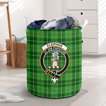 Clephane (Clephan) Tartan Laundry Basket with Family Crest One Size - Tartan Vibes Clothing