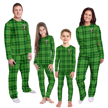 Clephane (Clephan) Tartan Pajamas Family Set with Family Crest Kid - Tartan Vibes Clothing