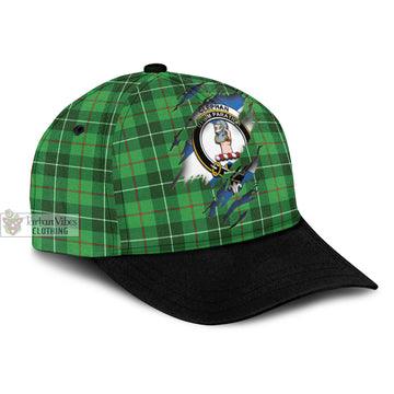 Clephan Tartan Classic Cap with Family Crest In Me Style