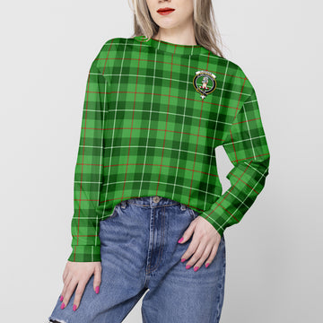 Clephane (Clephan) Tartan Sweatshirt with Family Crest - Tartan Vibes Clothing