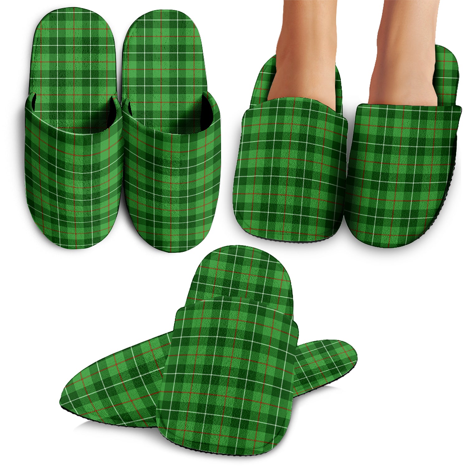 Clephan Tartan Home Slippers - Tartanvibesclothing
