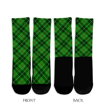 Clephane (Clephan) Tartan Crew Socks Cross Style - Tartan Vibes Clothing