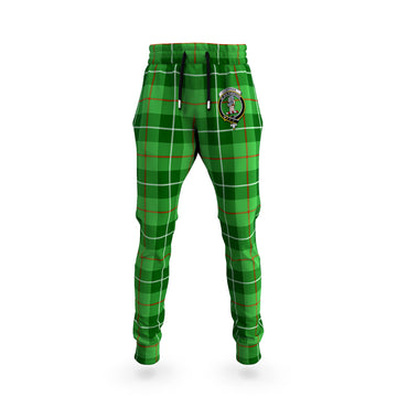 Clephane (Clephan) Tartan Joggers Pants with Family Crest 5XL - Tartan Vibes Clothing