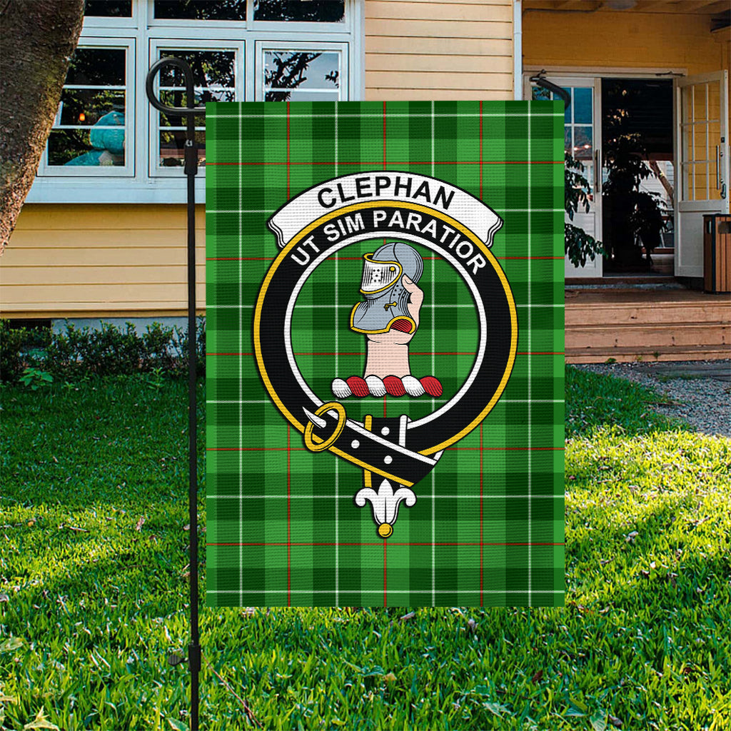 Clephane (Clephan) Tartan Flag with Family Crest - Tartan Vibes Clothing