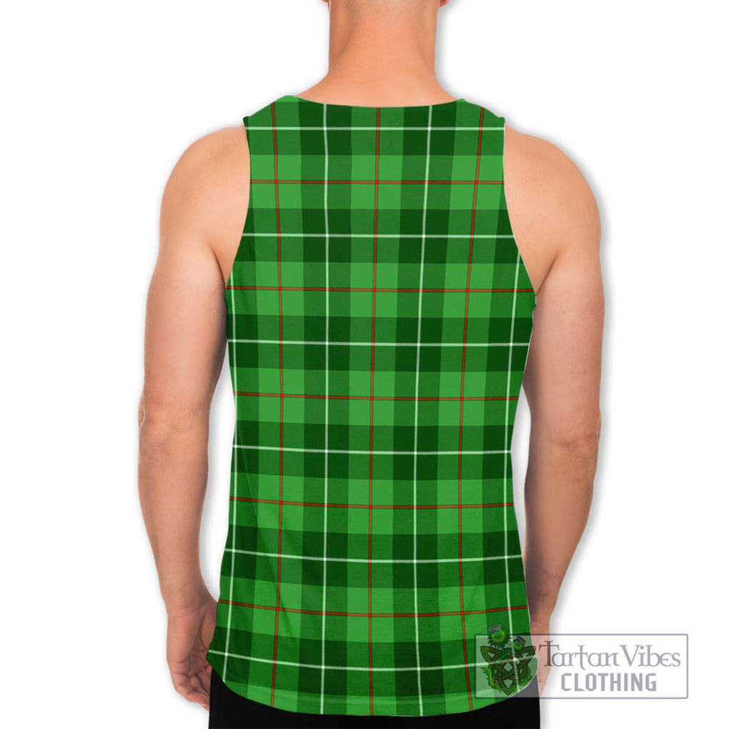 Clephane (Clephan) Tartan Men's Tank Top with Family Crest DNA In Me Style - Tartan Vibes Clothing