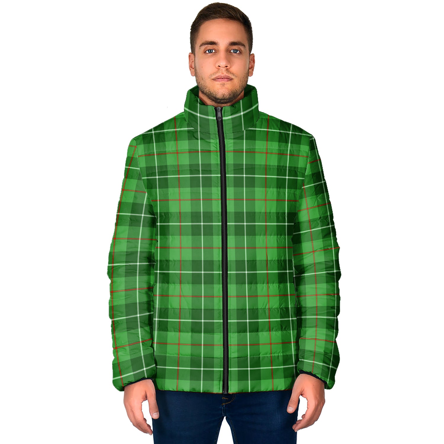 Clephane (Clephan) Tartan Padded Jacket - Tartan Vibes Clothing