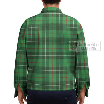 Clephane (Clephan) Tartan Unisex Lapel Cotton Jacket - Tartan Vibes Clothing