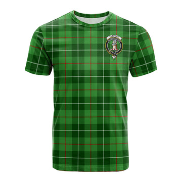 Clephan Tartan T-Shirt with Family Crest