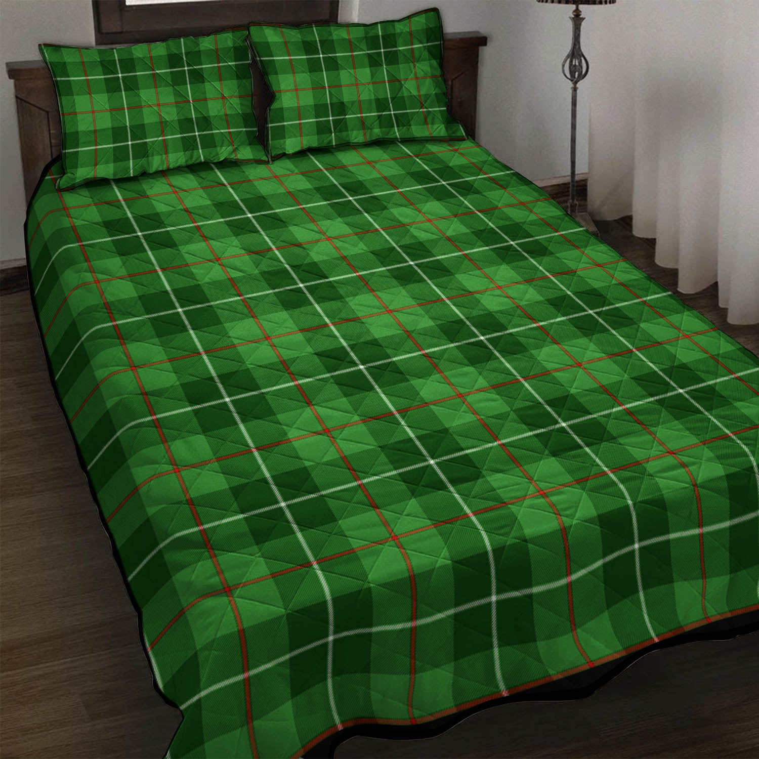 Clephane (Clephan) Tartan Quilt Bed Set - Tartan Vibes Clothing