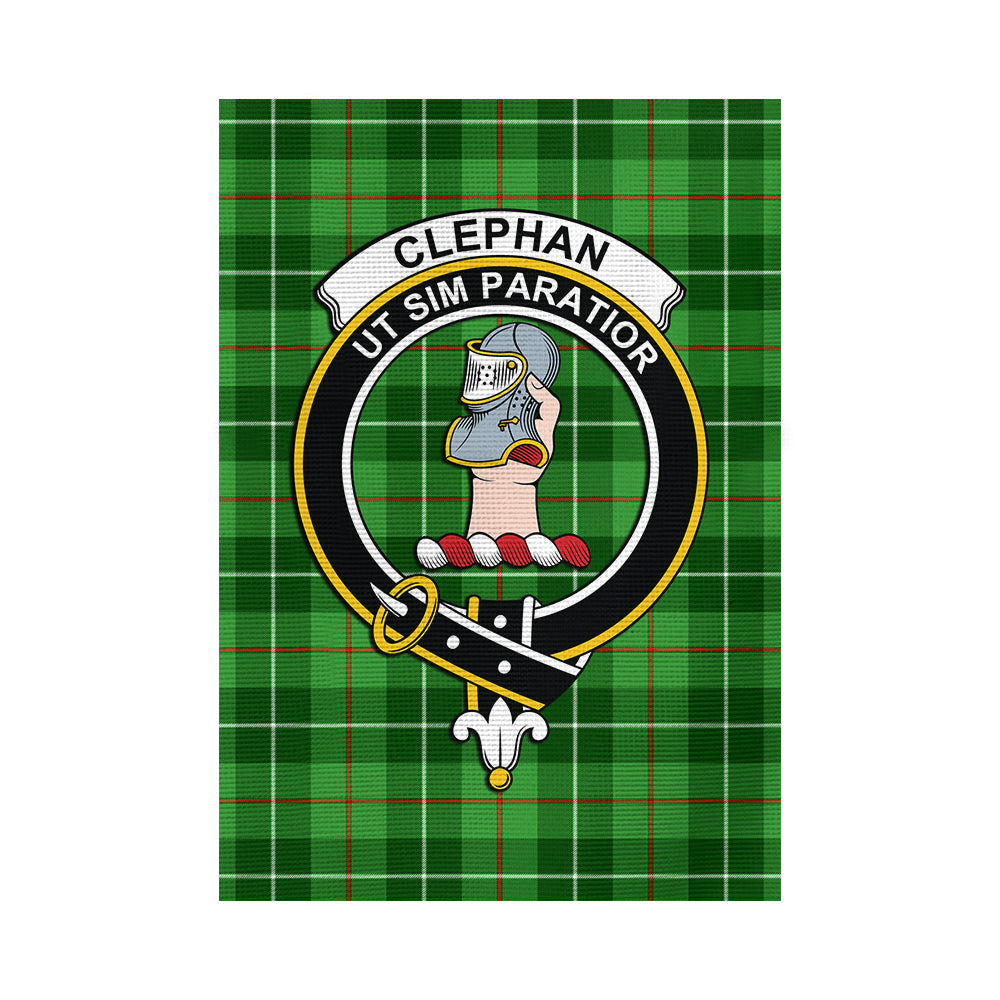 Clephane (Clephan) Tartan Flag with Family Crest - Tartan Vibes Clothing