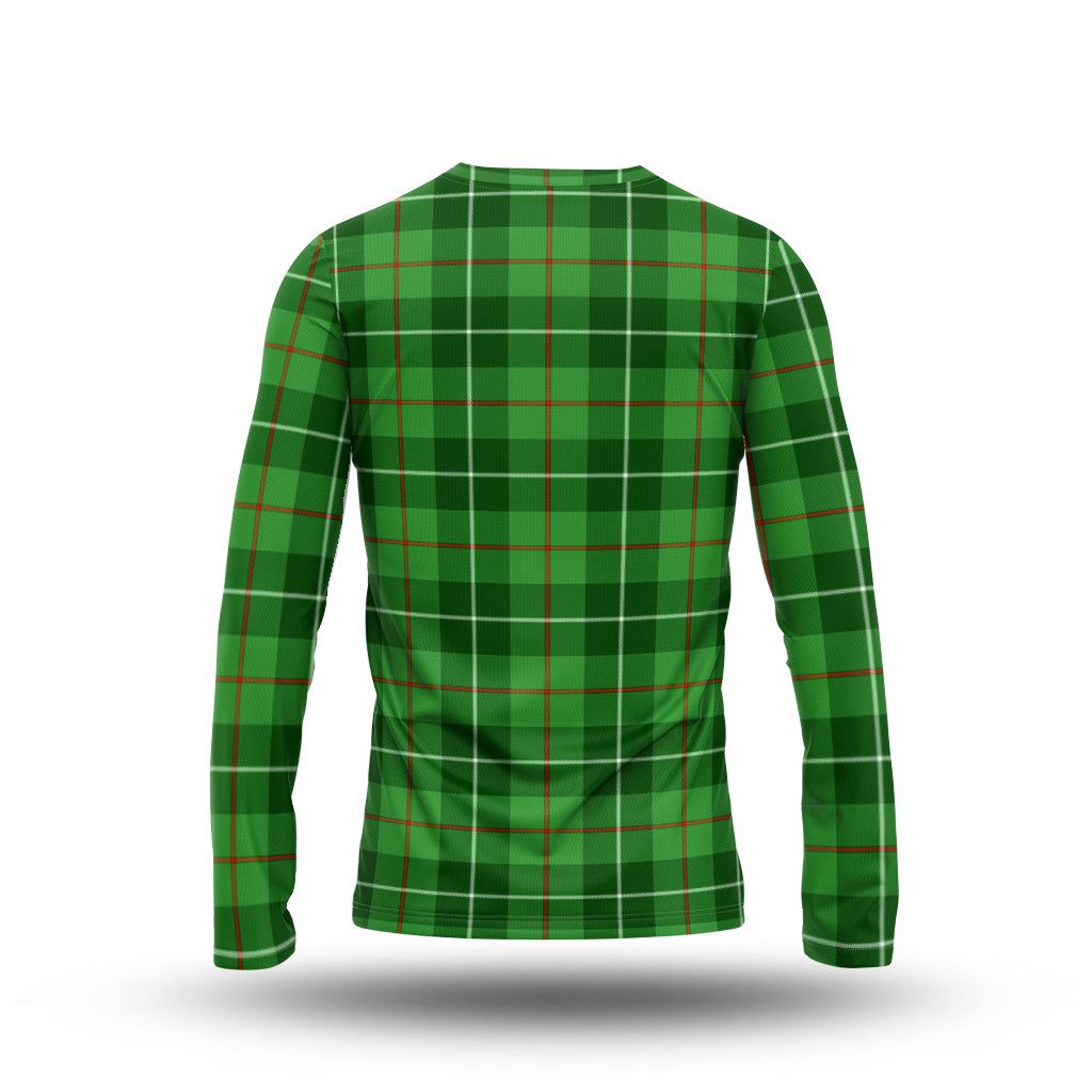 Clephane (Clephan) Tartan Long Sleeve T-Shirt with Family Crest - Tartan Vibes Clothing