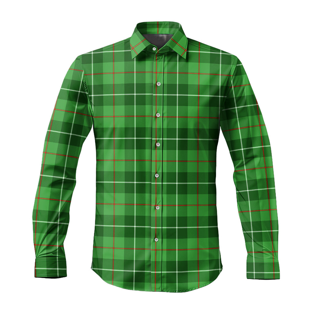 Clephane (Clephan) Tartan Long Sleeve Button Up Shirt Men's Shirt - Tartan Vibes Clothing