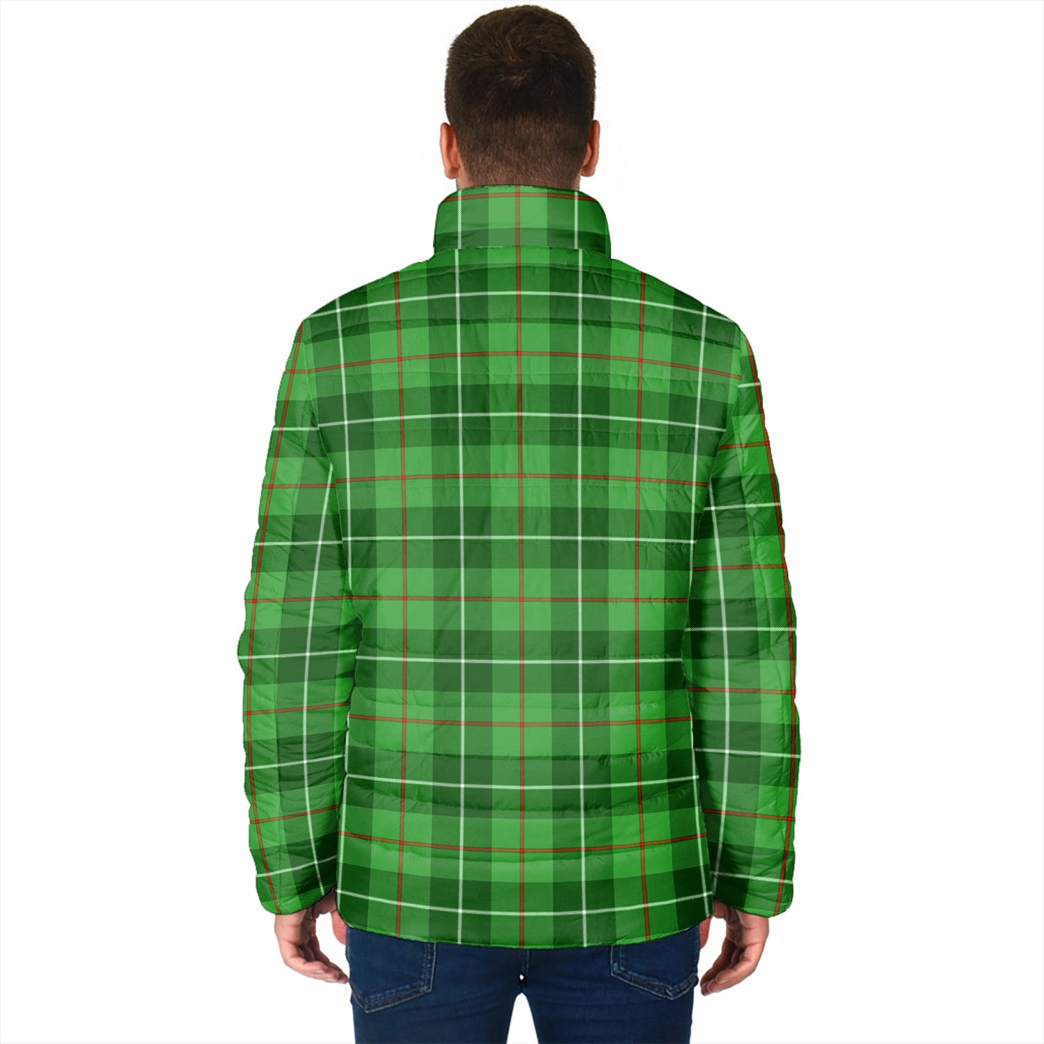 Clephane (Clephan) Tartan Padded Jacket - Tartan Vibes Clothing
