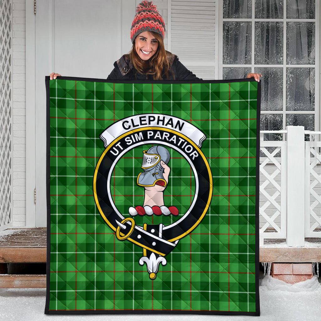 clephan-tartan-quilt-with-family-crest