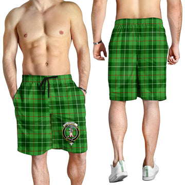 Clephane (Clephan) Tartan Mens Shorts with Family Crest - Tartan Vibes Clothing