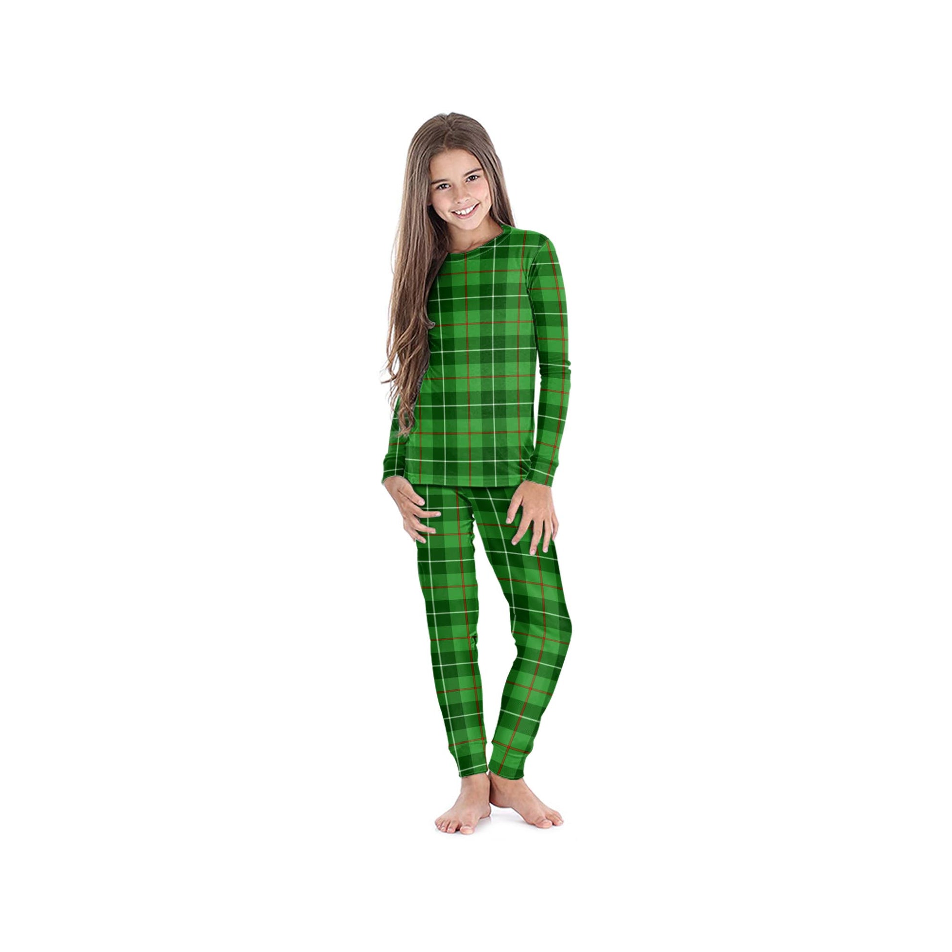 Clephane (Clephan) Tartan Pajamas Family Set - Tartan Vibes Clothing