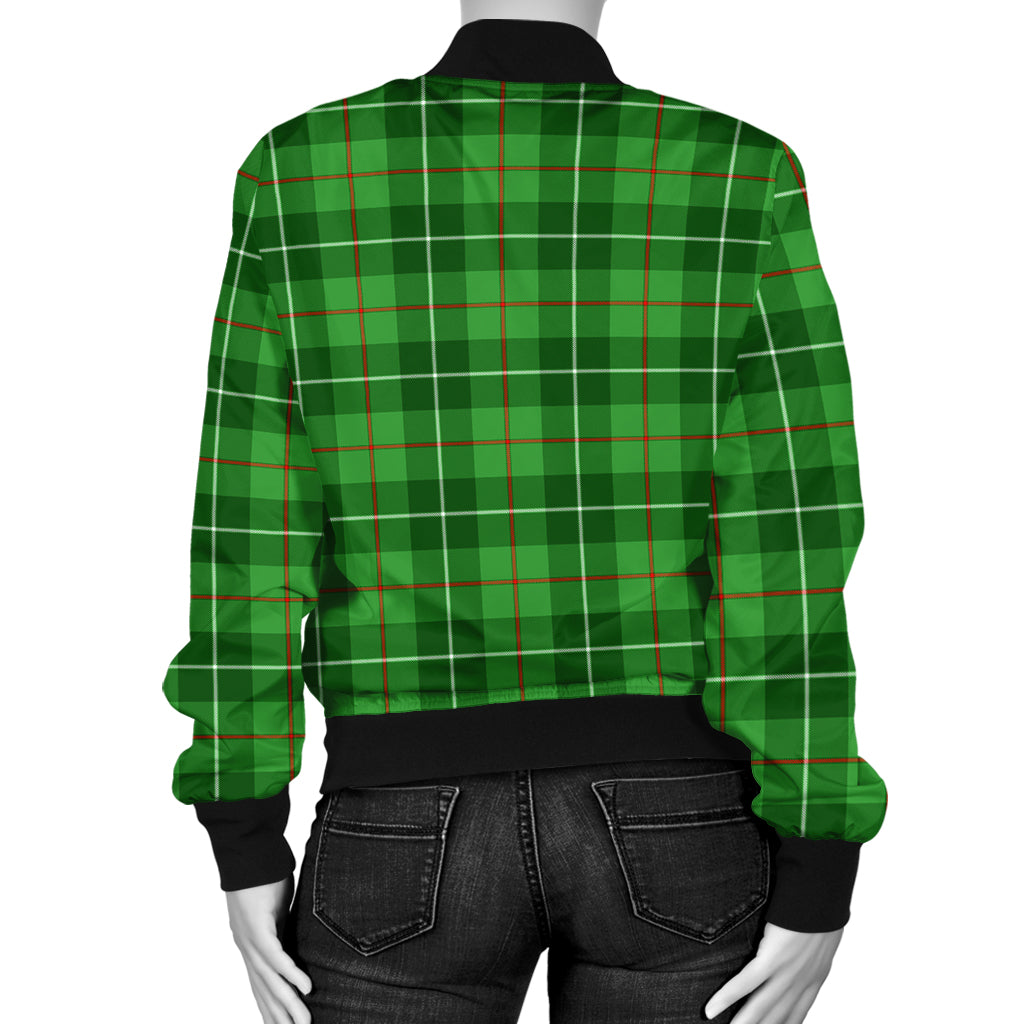 Clephane (Clephan) Tartan Bomber Jacket with Family Crest - Tartan Vibes Clothing