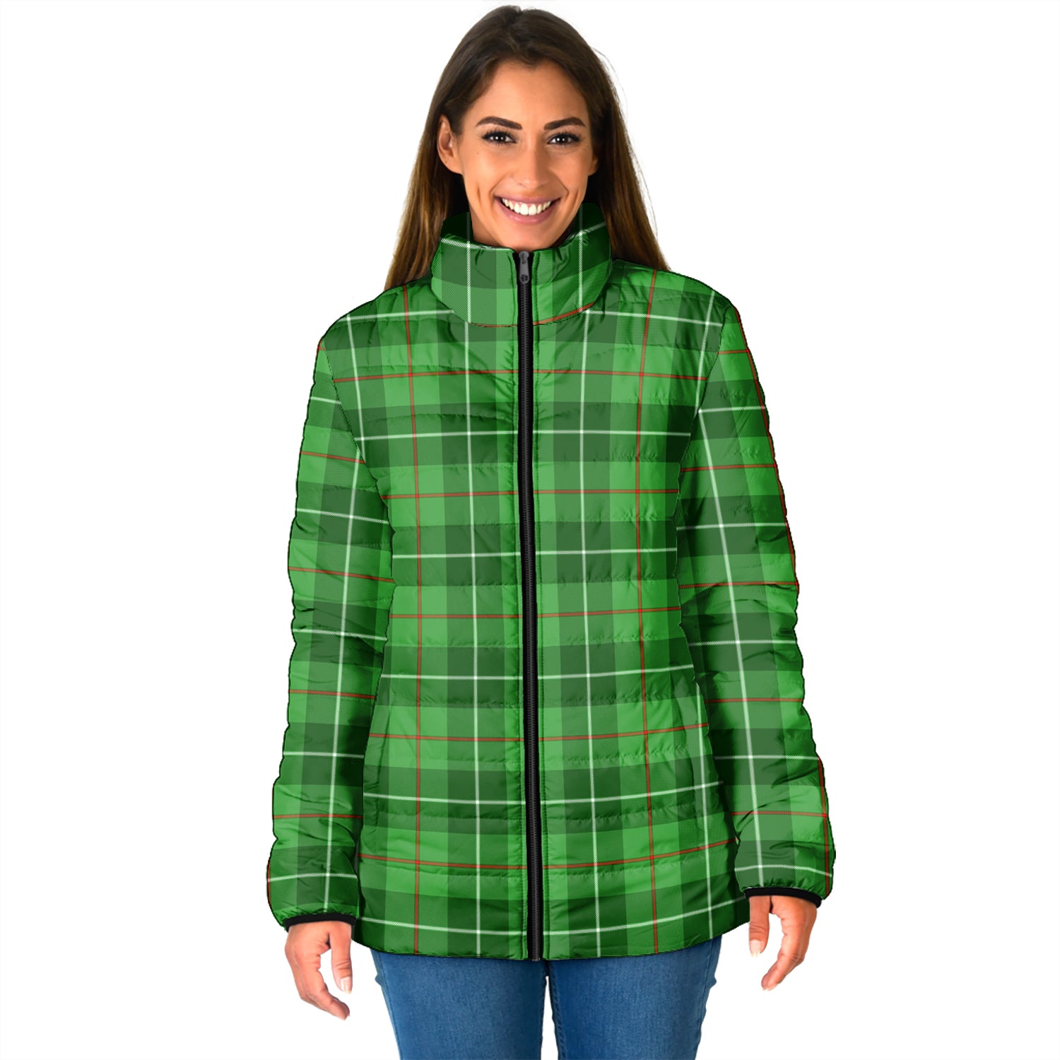 Clephane (Clephan) Tartan Padded Jacket - Tartan Vibes Clothing