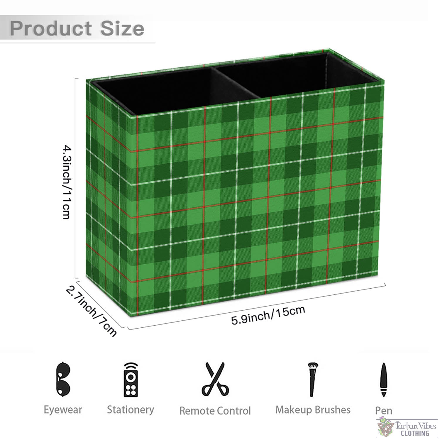Clephane (Clephan) Tartan Pen Holder - Tartan Vibes Clothing