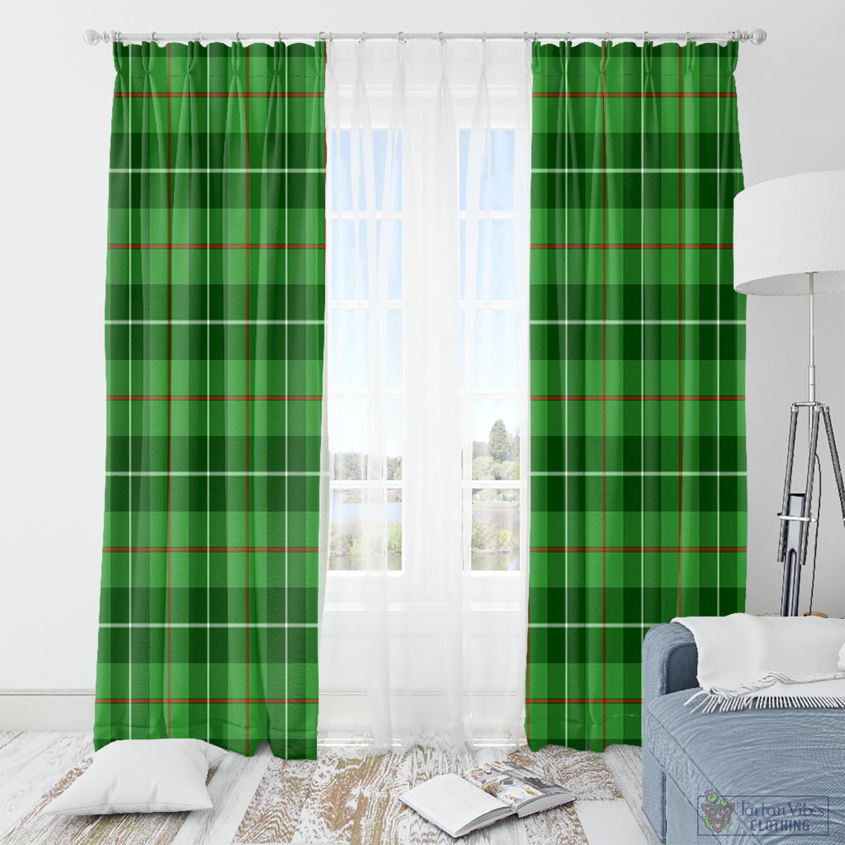 Clephan Tartan Window Curtain