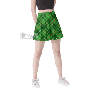 Tartan Vibes Clothing Clephane Tartan Women's Plated Mini Skirt