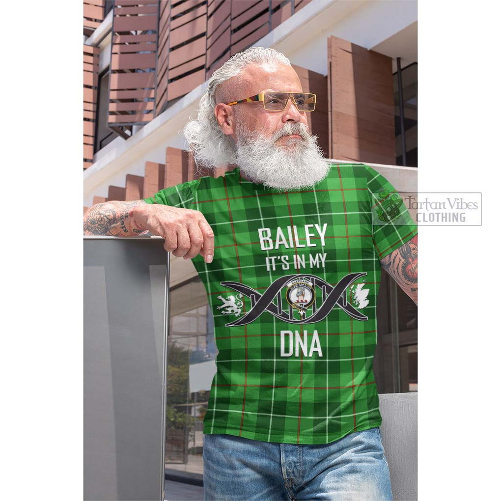 Tartan Vibes Clothing Clephane Tartan Cotton T-shirt with Family Crest DNA In Me Style