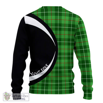 Clephane Tartan Ugly Sweater with Family Crest Circle Style - Tartan Vibes Clothing