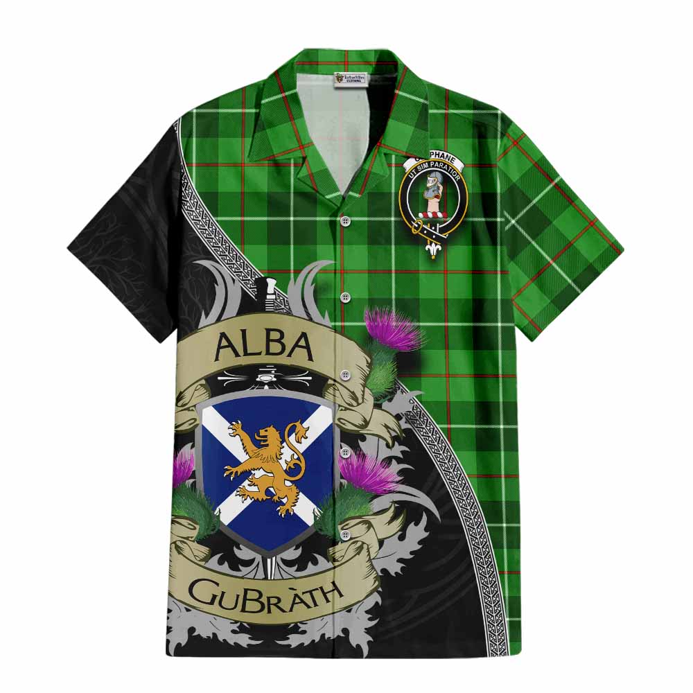 Clephane (Clephan) Tartan Family Crest Hawaiian Shirt Lion Rampant Royal Thistle Shield Celtic Inspired Kid - Tartan Vibes Clothing