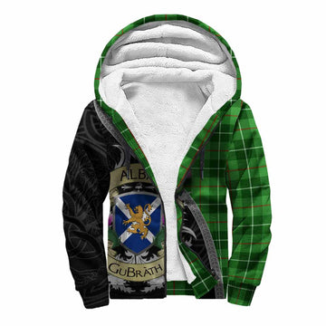 Clephane (Clephan) Tartan Family Crest Sherpa Hoodie Lion Rampant Royal Thistle Shield Celtic Inspired Unisex S - Tartan Vibes Clothing