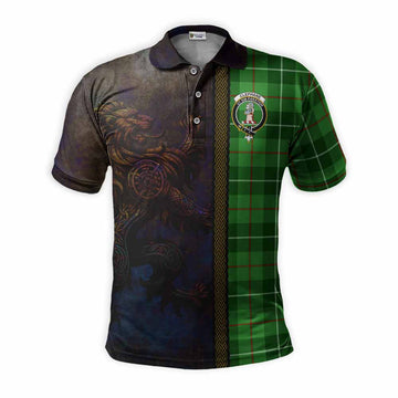 Clephane (Clephan) Tartan Family Crest Polo Shirt Alba Gu Brath Be Brave Lion Ancient Style Kid - Tartan Vibes Clothing
