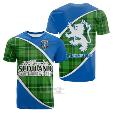Clephane (Clephan) Family Crest Tartan Cotton T-shirt Celebrate Saint Andrew's Day in Style Kid's Shirt - Tartan Vibes Clothing