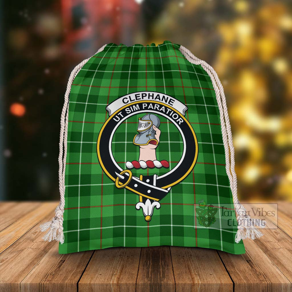 Clephane (Clephan) Tartan Christmas Santa's Bag with Family Crest - Tartan Vibes Clothing